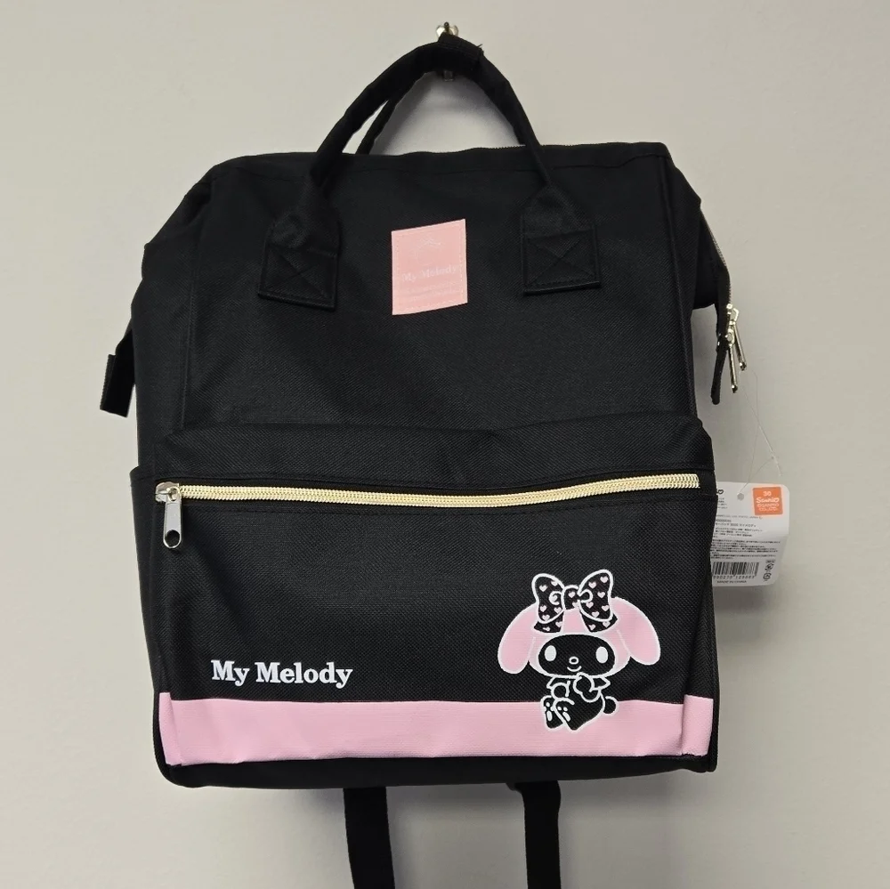 Sanrio My Melody Backpack Black